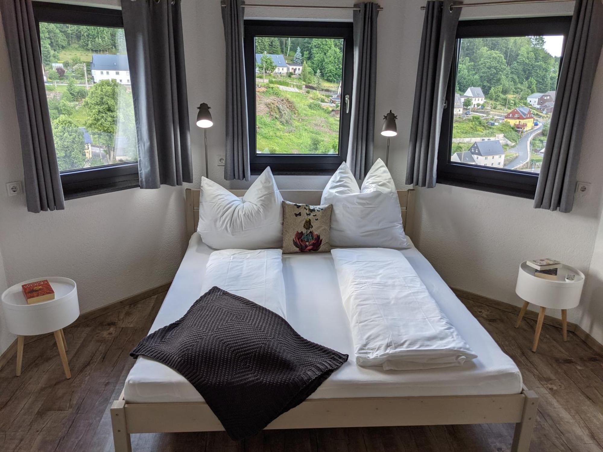 Ferienwohnung Muehl - Einfach Wohlfuehlen Marienberg Bagian luar foto