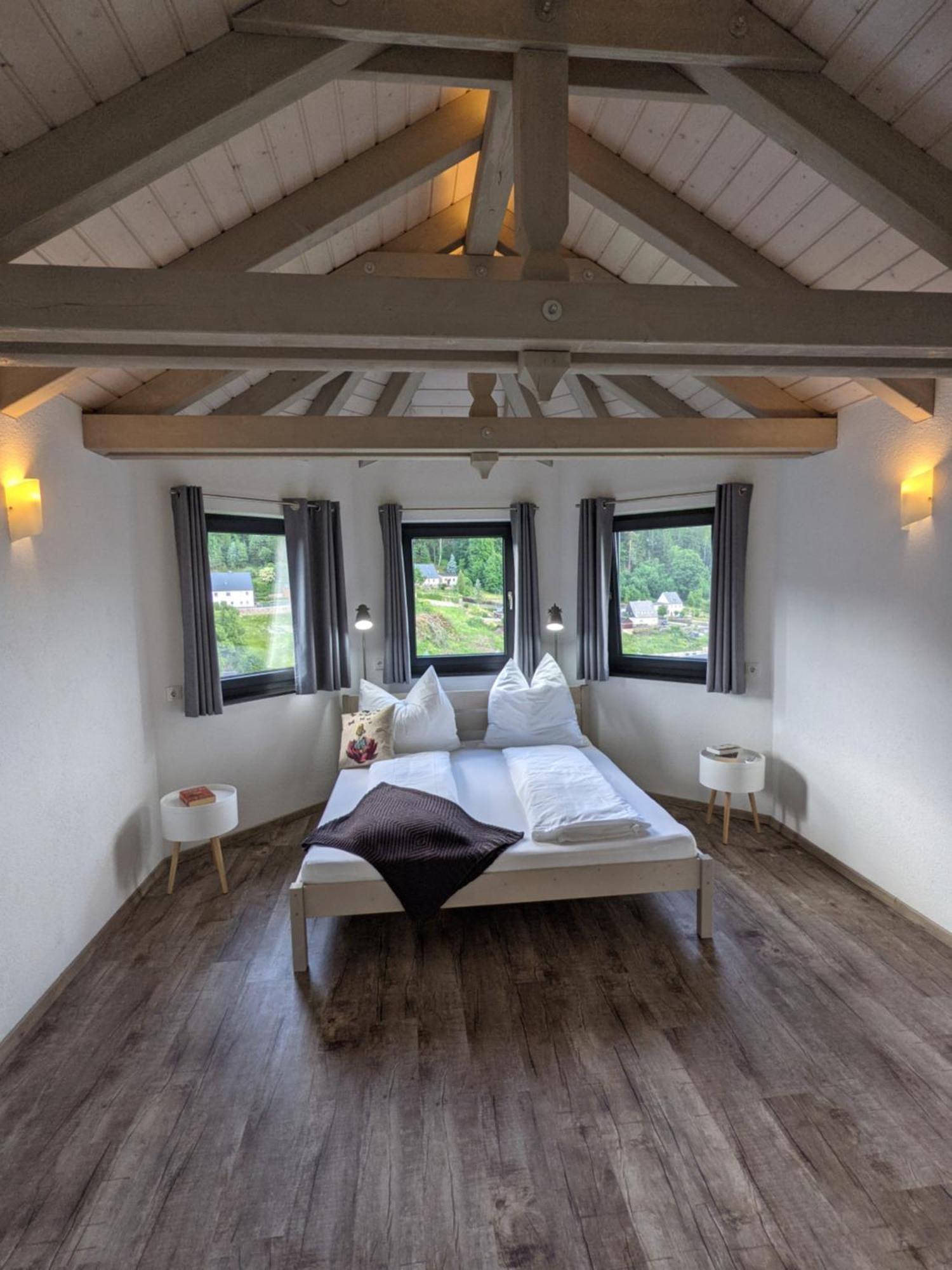 Ferienwohnung Muehl - Einfach Wohlfuehlen Marienberg Bagian luar foto