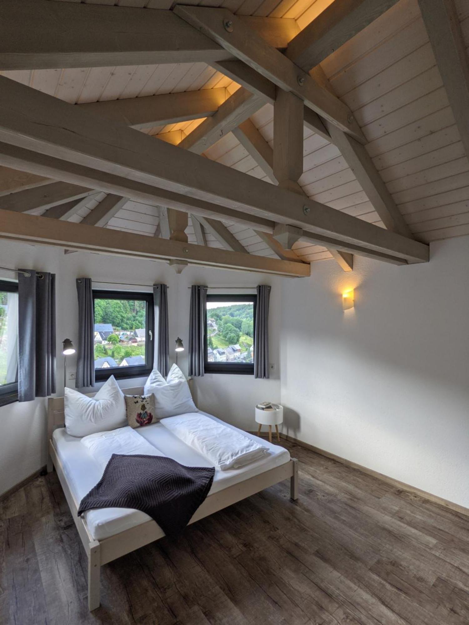Ferienwohnung Muehl - Einfach Wohlfuehlen Marienberg Bagian luar foto